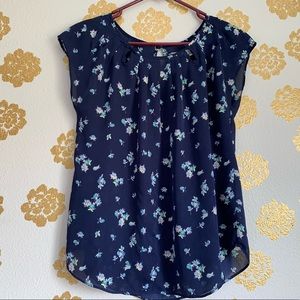 Lauren Conrad flowy blouse